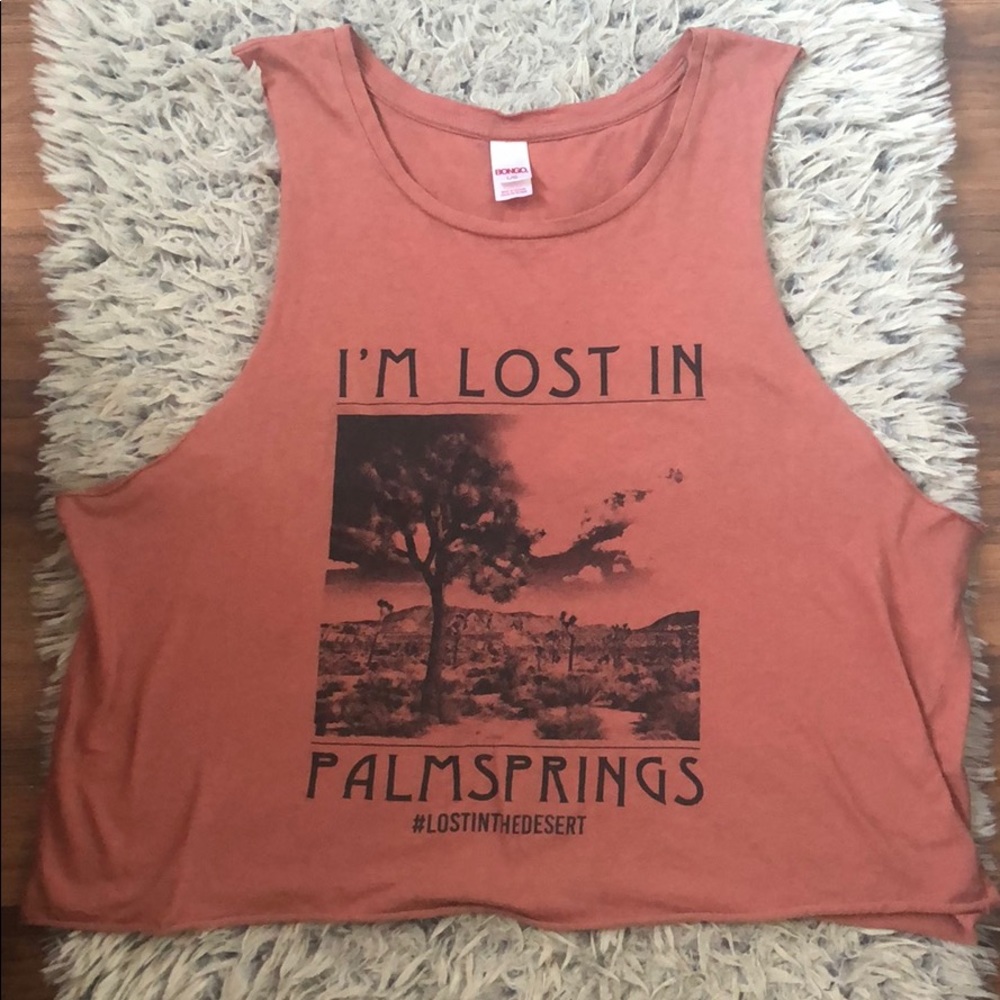 Lost in Palm Springs Tank Top 😳